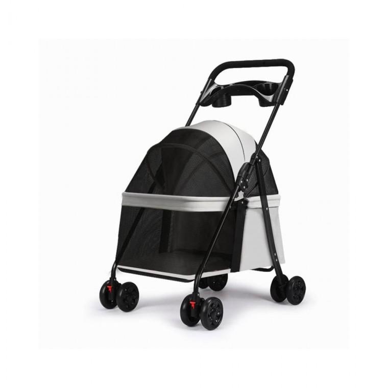 루미나D 강아지 고양이 애견 유모차 산책 외출용 카트 접이식