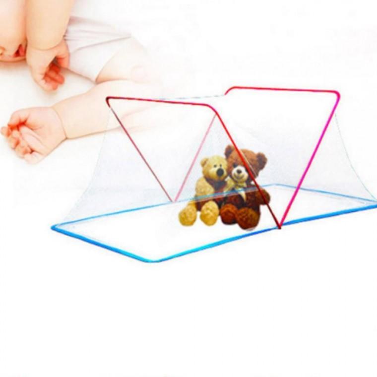 유아 모기장 아기 침대 접이식 방충망 텐트 야외