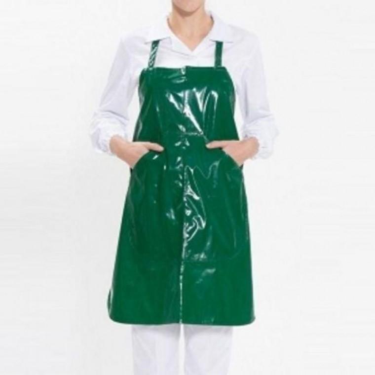 목걸이형 숏 단면 방수 앞치마 다크그린 요리 주방 빅사이즈앞치마 어린이집앞치마원피스 허리앞치마