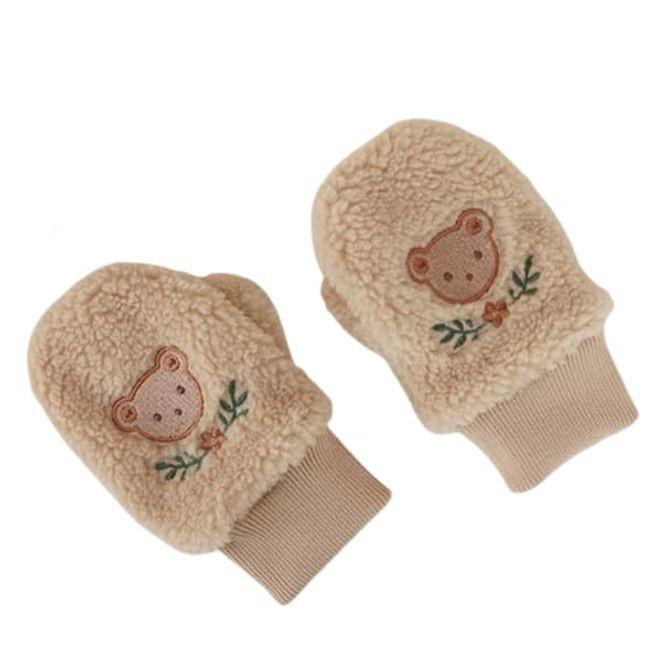 모모덤블 아동 벙어리 장갑 뽀글이 어린이 키즈 장갑