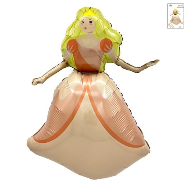 금발 공주 은박 풍선 장식 유치원 어린이집 꾸미기 공연 전시 학예회 생일 놀이 테마파티 생일장식