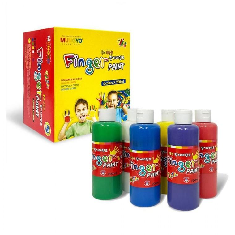 어린이물감 페인트 칼라 미술놀이 핑거