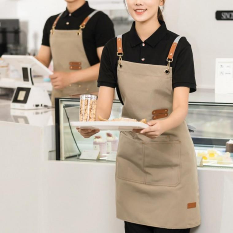 앞치마 미용실 공방 바리스타 어린이집 카페 캔버스 화방
