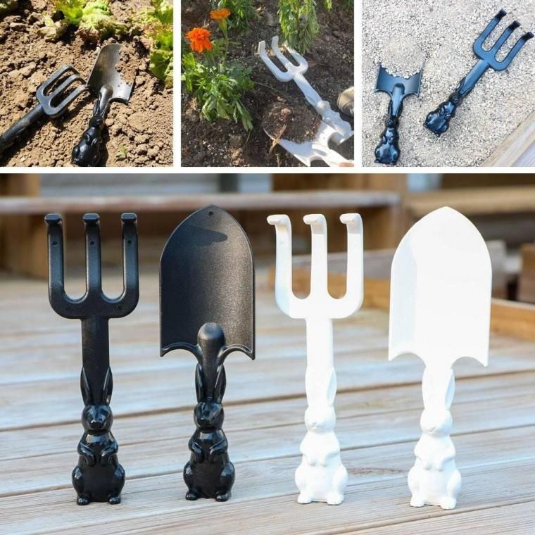 도구 가꾸기 체험용 갈고리삽 소품 원예용 어린이 가드닝 갈퀴 세트 꽃삽 모종삽 텃밭 토끼