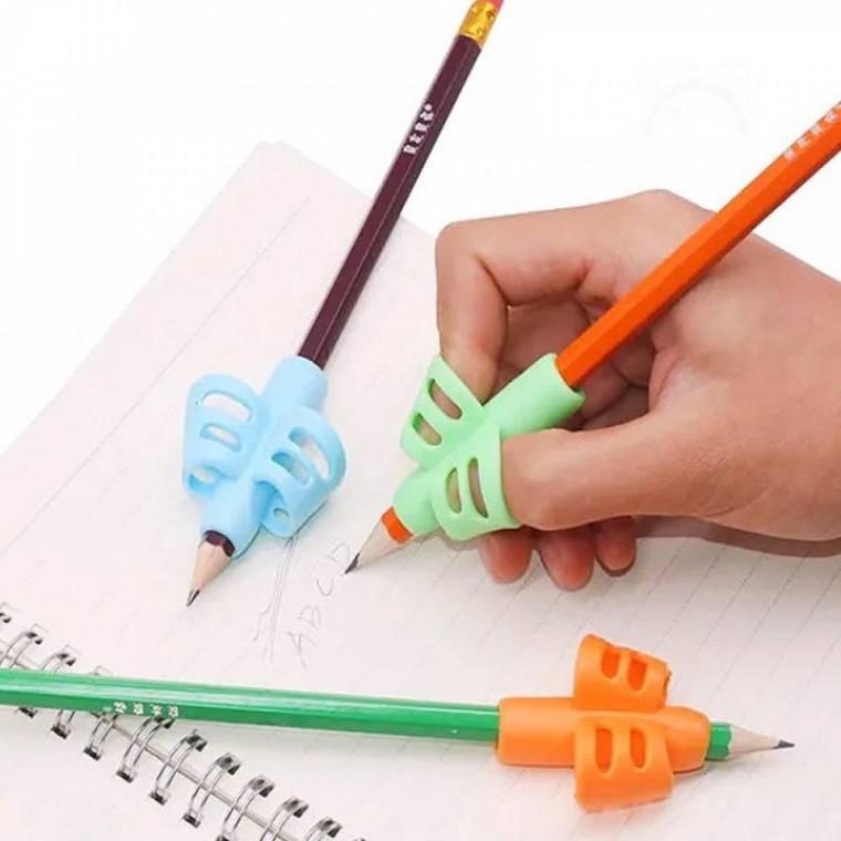 학교용품 펜 홀더 보조 연필 어린이 그립