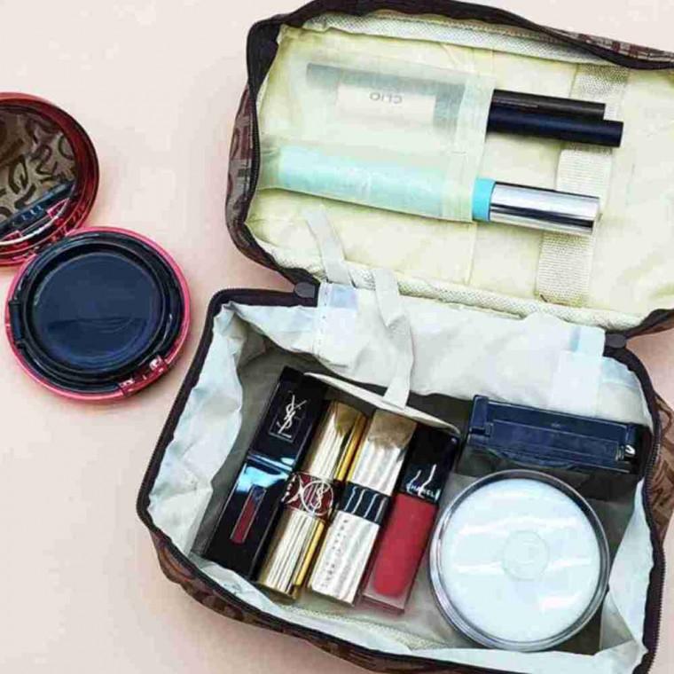 화장품 수납 미니 파우치 사각 메이크업 케이스 뷰티파우치 사각화장품파우치