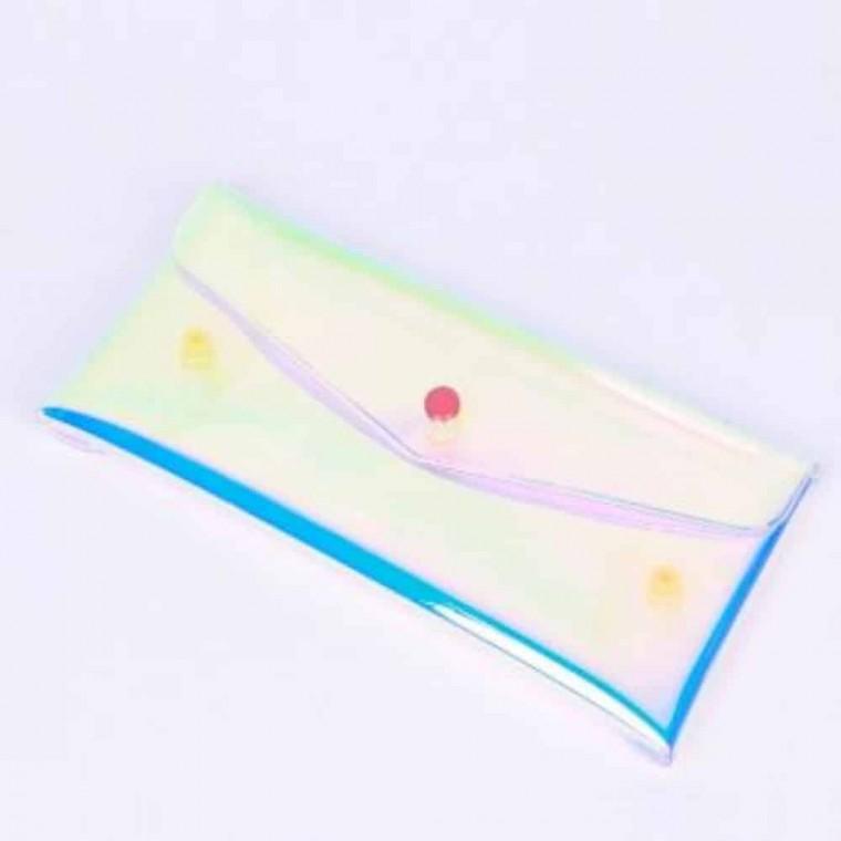 PVC 파우치 홀로그램 똑딱이 중 안경보관케이스 안경케이스 안경파우치 홀로그램파우치