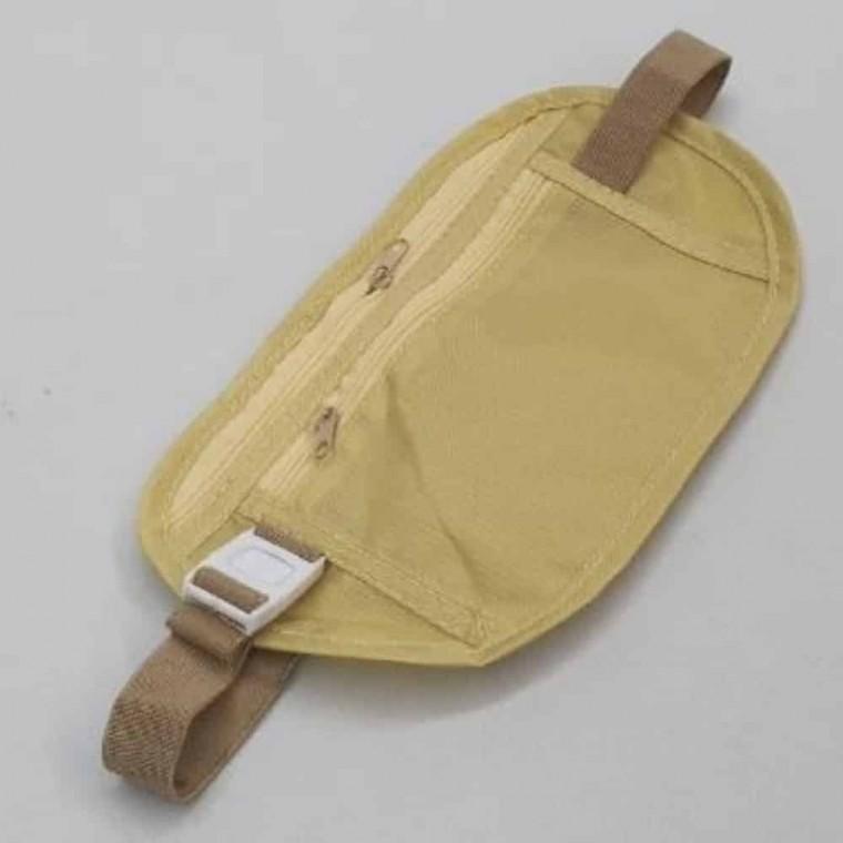 여행용 복대가방 방지 베이지 여행파우치 여행용파우치 여권허리가방 수납포켓