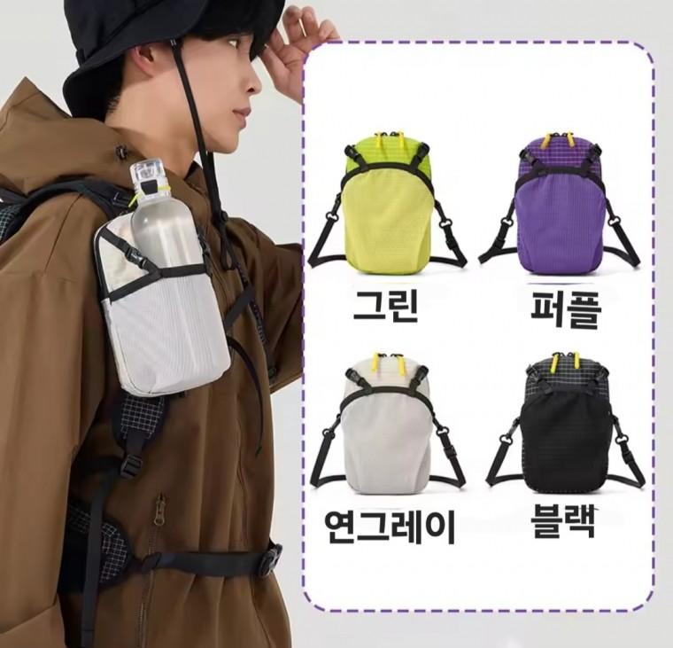 등산 배낭 스마트폰 물병 케이스 파우치 경량 크로스백 가방