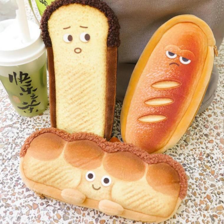 브레드 펜슬 빵 파우치 케이스 필통 연필