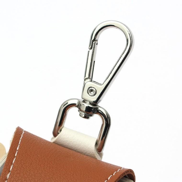 EAS 세이브 골프티+공파우치 브라운 벨트 골프볼케이스