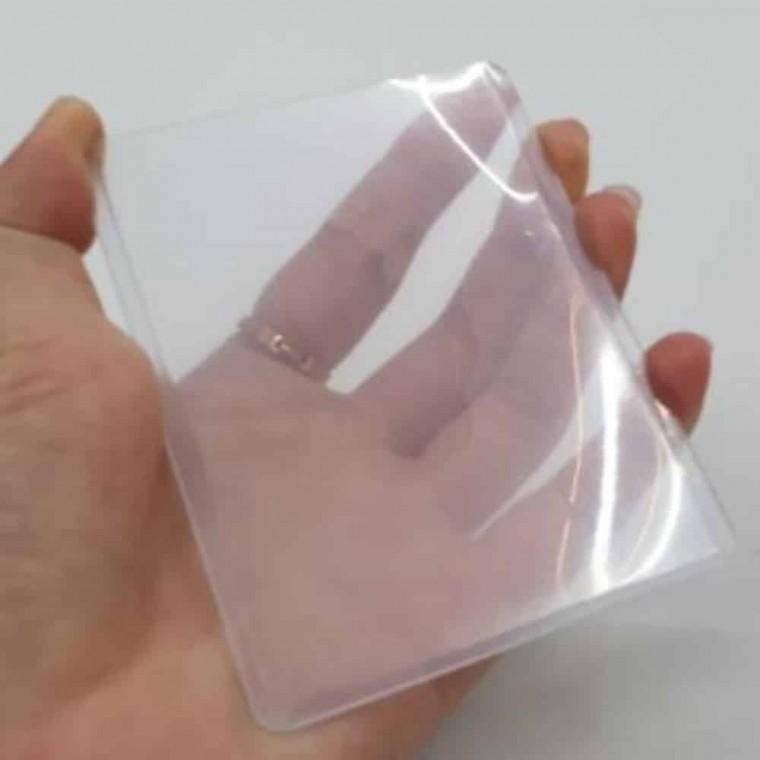 포토카드 보호필름 슬리브 블루 5p 포카꾸미기 카드보호필름 포카파우치 포카케이스