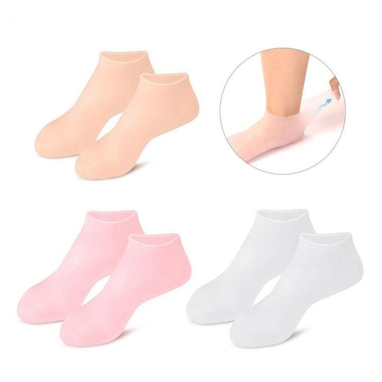 실리콘 보습양말 발각질관리 덧신 실리콘양말 뒤꿈치덧신