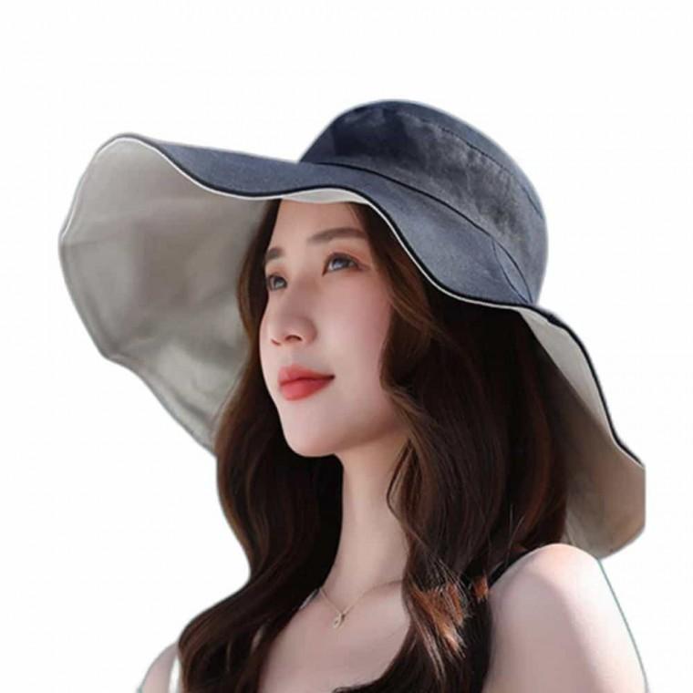 챙 모자 바캉스 양면 여성밭일모자 여자밭일모자 주말농장모자 여자작업모자 햇빛가리개모자 여성여름모자