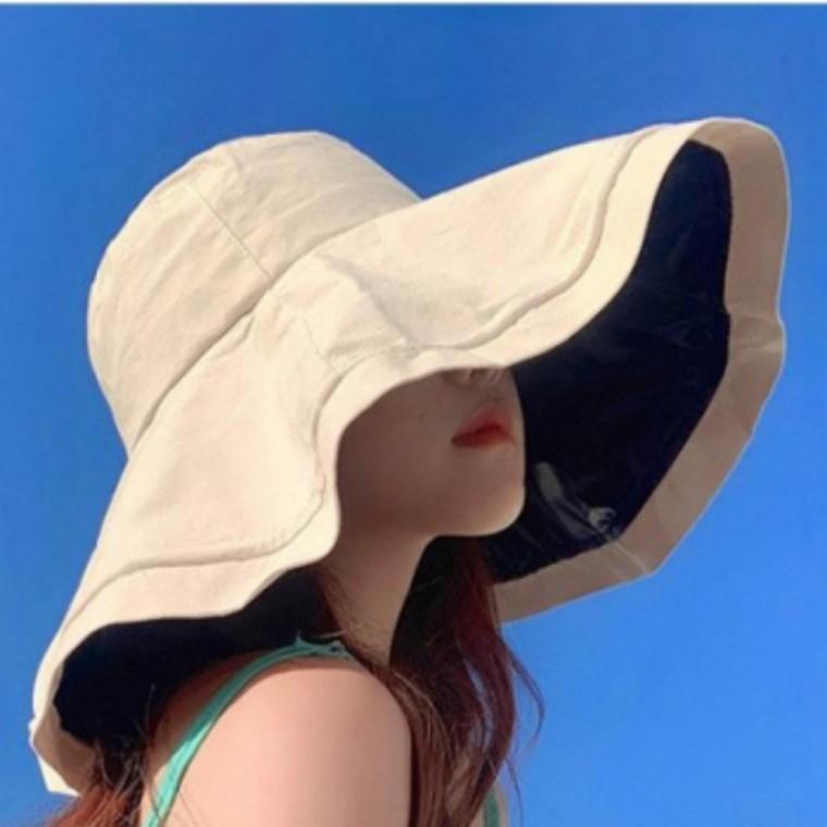 벙거지 여름모자 버킷햇 와이어햇 와이어 자외선차단 여성 휴가용 챙넓은 모두팜