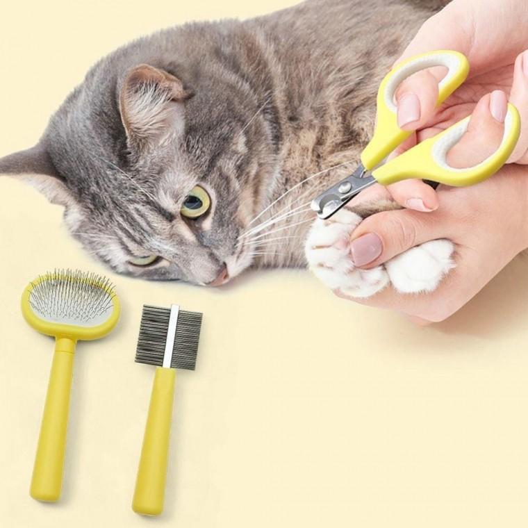 강아지 고양이 미용도구 3종세트