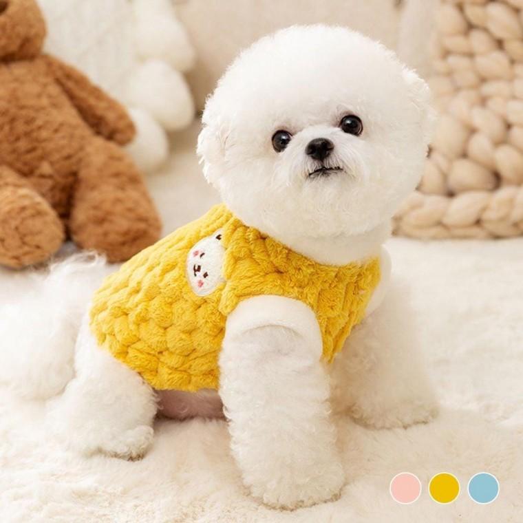 EAS 두두 곰돌이와펜 소프트털 강아지 티셔츠