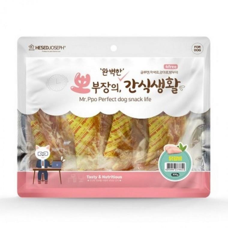 EA 헤세드요셉 강아지간식 뽀부장의 간식생활 닭갈비 300g