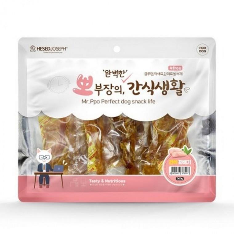 EA 헤세드요셉 강아지간식 뽀부장의 간식생활 건식 꽈배기 300g