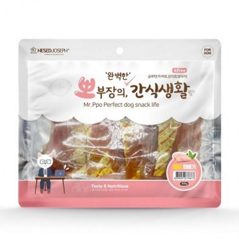 EA 헤세드요셉 강아지간식 뽀부장의 간식생활 젤리 꽈배기 300g