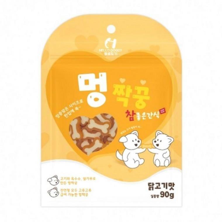 EA 헬로도기 강아지간식 멍짝궁 닭고기맛 90g