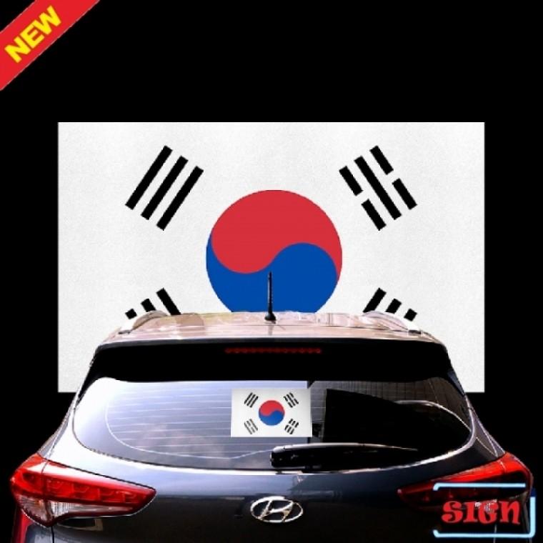 차량강아지스티커 기 스티커 대형 1장 비글스티커