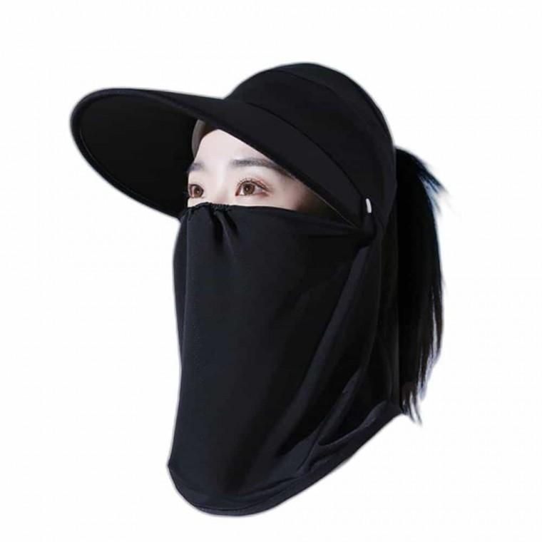 여성 썬캡 목가림 피크닉모자 여름썬캡모자 보호모자 햇볕차단모자 얼굴가림모자 야외모자 여행용썬캡 풀커