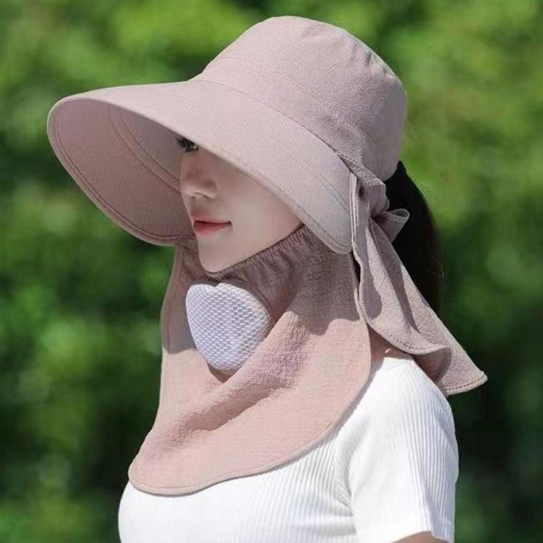 햇빛가리개 농사용 모자 밭일 썬캡 플랩캡 자외선 차단 얼굴 목 보호 작업 모자 야외 활동용 썬햇