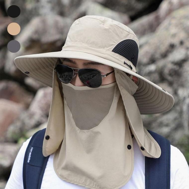 자외선 차단 썬캡 여름 캠핑 등산 농사용 모자 햇빛 가리개 챙넓은 아웃도어 썬바이저 야외 작업용