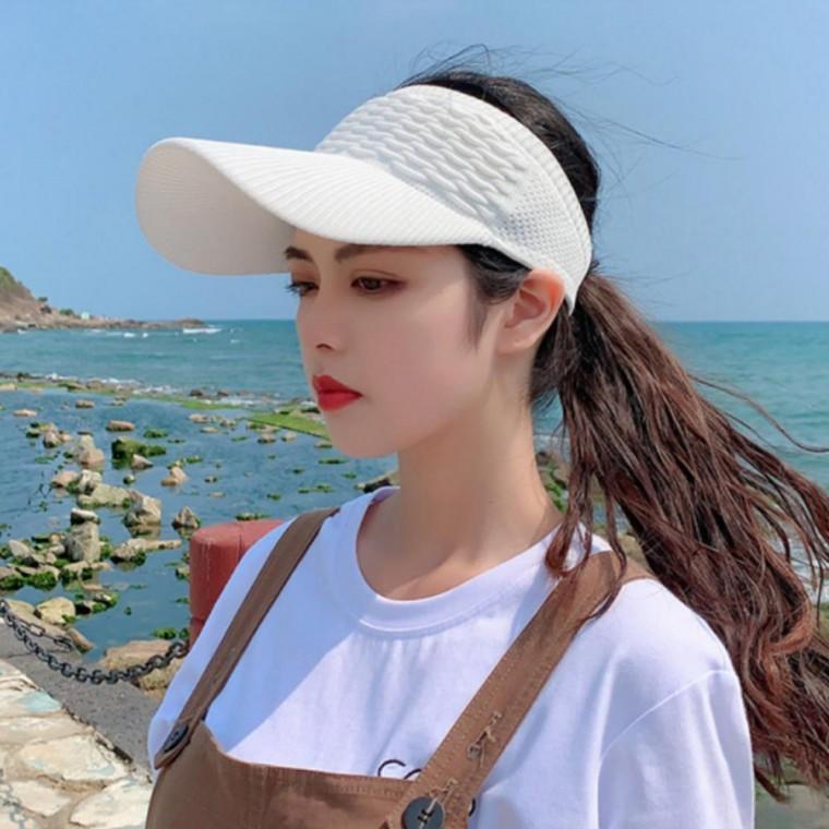 여성 런닝 썬캡 모자 아웃도어 골프 테니스 스포츠 캡