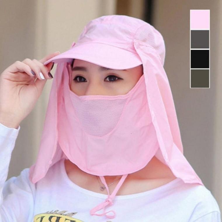 남녀 공용 여름 자외선 차단 썬캡 1P 농사 밭일 작업 모자 햇빛가리개 야외 활동 쿨링 챙모자 주말농장 필