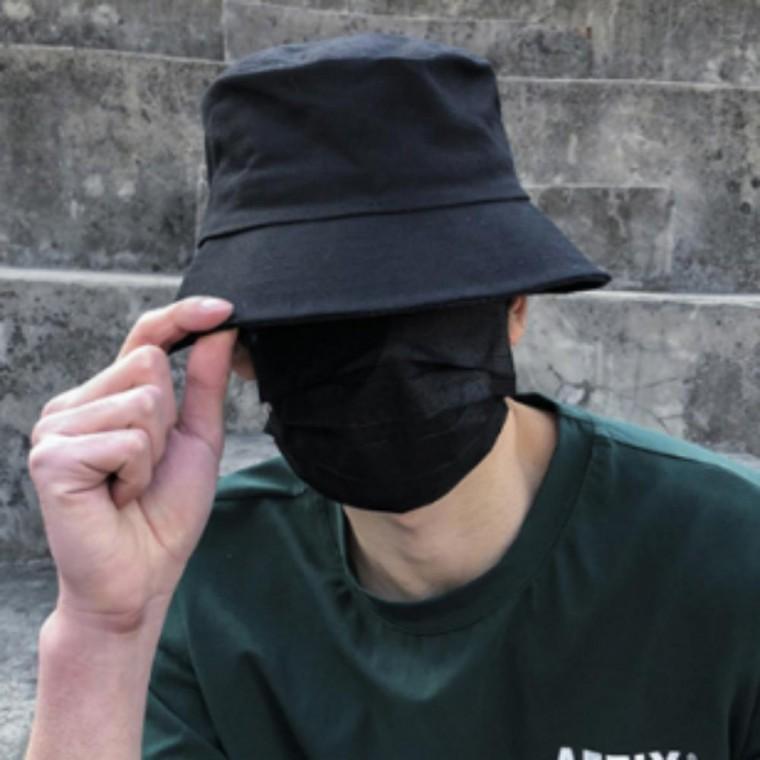 3컬러 데일리 벙거지모자 벙거지 챙모자 버킷햇 썬캡 기본 남녀공용 캐주얼 모두팜