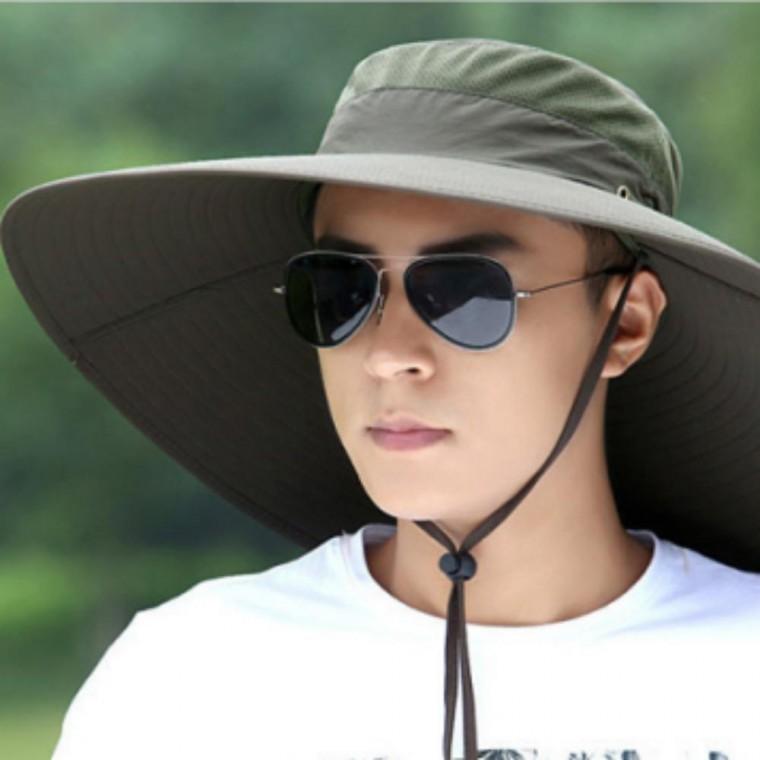 남성 등산 낚시 여름 자외선차단 모자 챙모자 썬캡