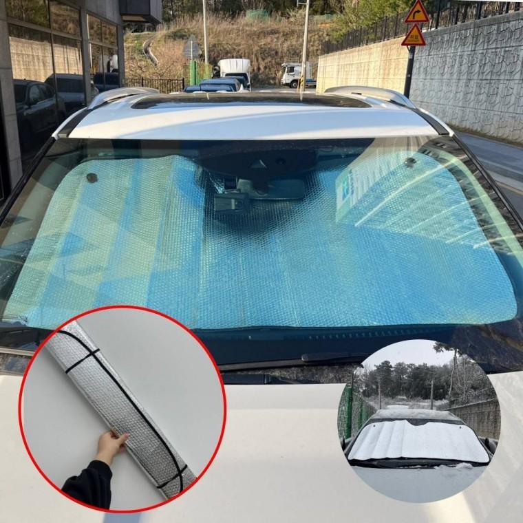 차량용 은박 햇빛가리개 대형 자동차앞유리햇빛가리개 성에방지커버 자동차햇볕가리개