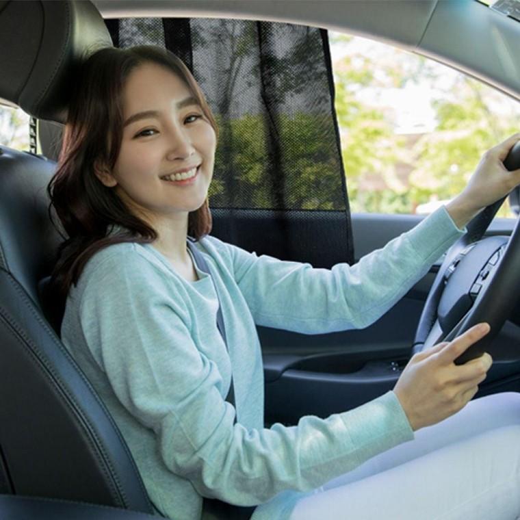 차량용 햇빛가리개 자동차 운전석 자석 커튼 썬블라인드