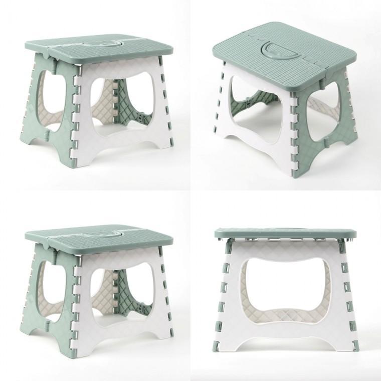 간이 접이식 의자 29x23cm 그린 간이플라스틱의자 플라스틱접이식의자