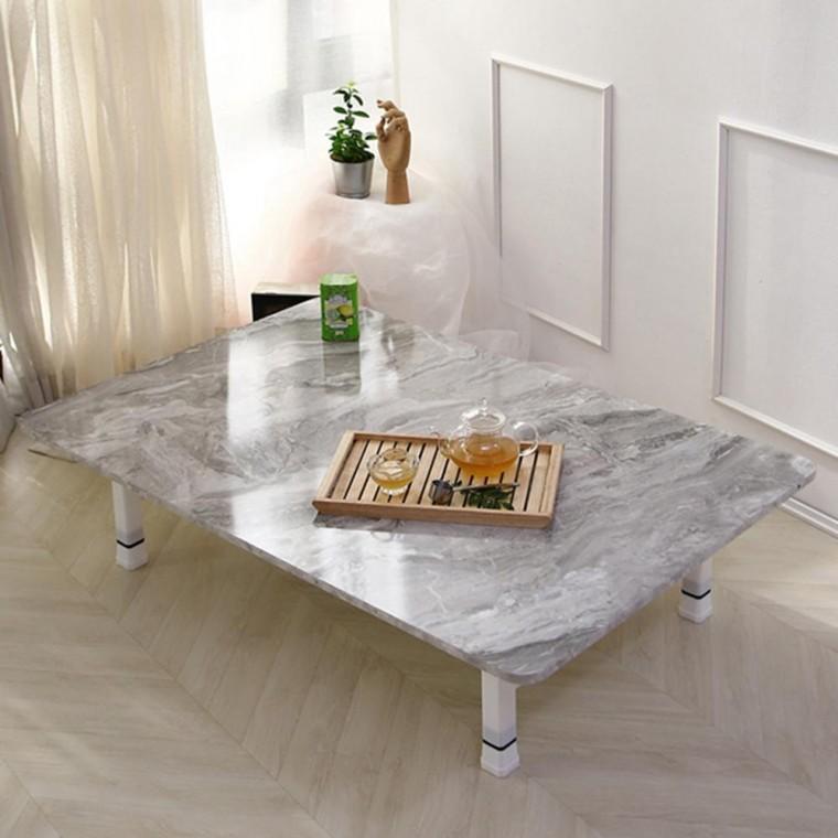 모던 스타일 다리조절 접이식테이블 좌식 밥상 12080