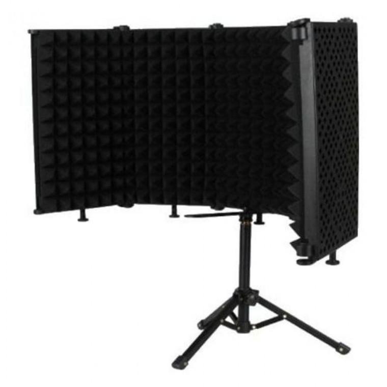 5단 접이식 마이크 소음 차단 녹음 세트 감소 노이즈캔 슬링 장비 스튜디오 휴대용