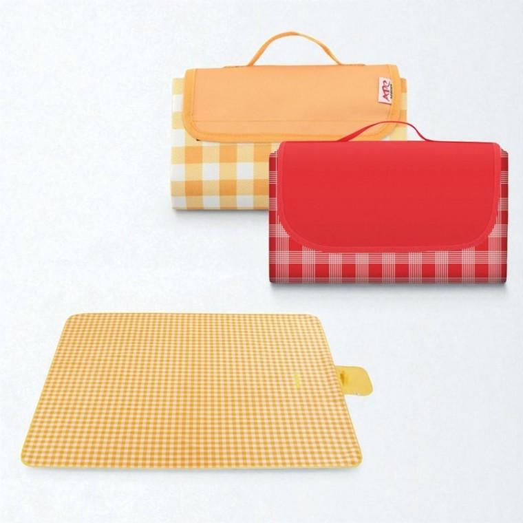 야외용 피크닉 돗자리 방수 접이식 체크 매트