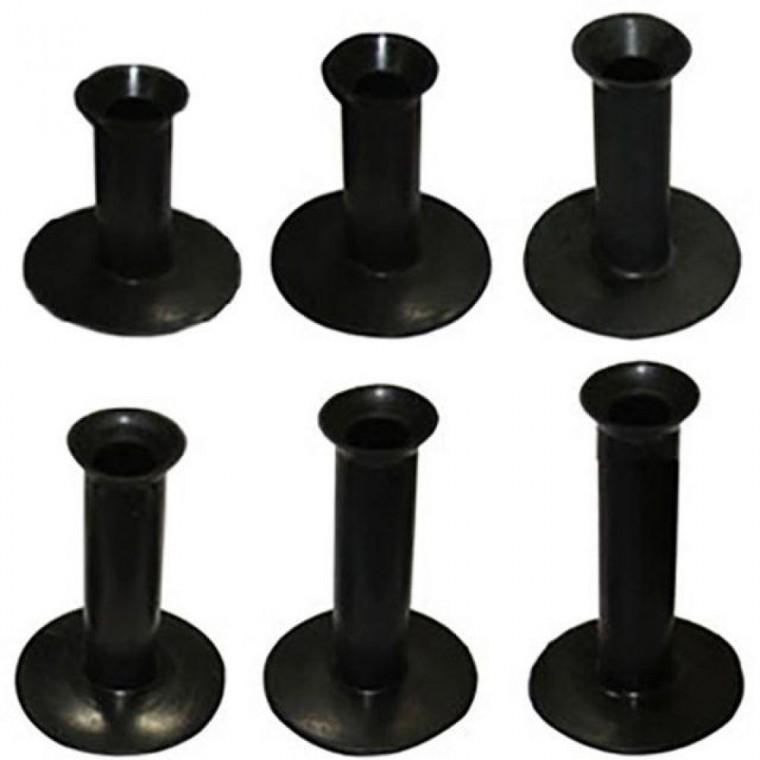 타석 교체용 고무티 골프 연습장용 6개 개인