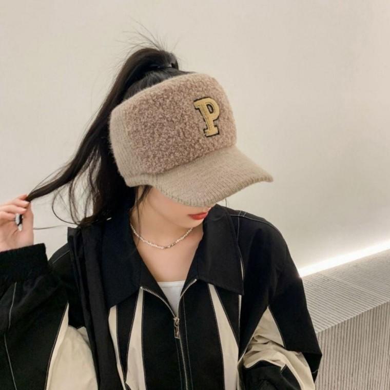 캐주얼 니트뽀글이 골프모자 캡모자 반모자 진카키