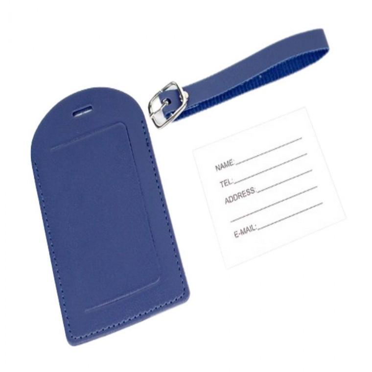 가죽 캐리어 네임택 가로형 가방이름표 골프네임택