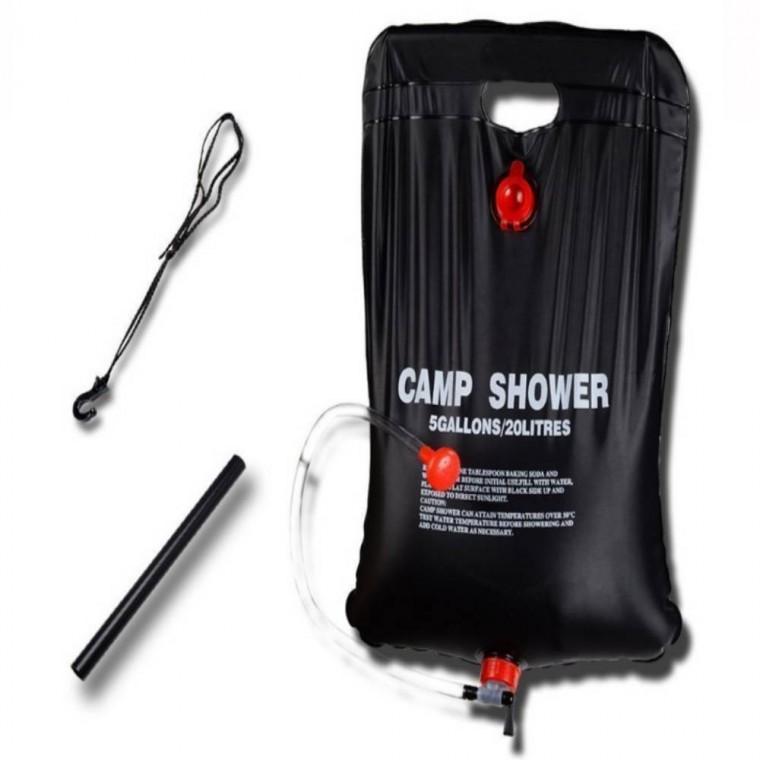 야외 캠핑 샤워기 20L 캠핑샤워백 휴대용샤워기
