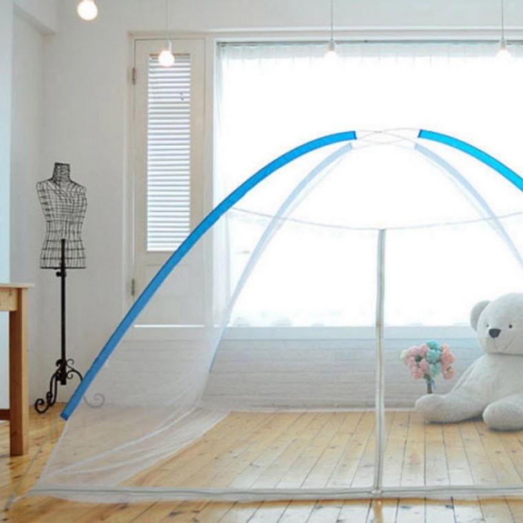 모기장 텐트 원터치 침대 캠핑 방충망 8인용 메쉬