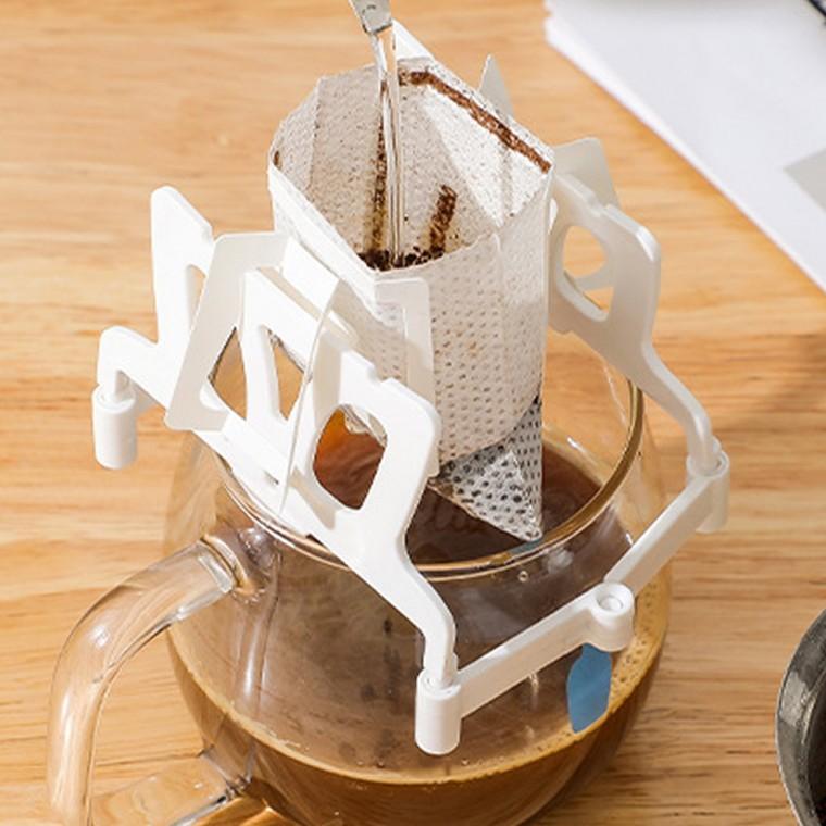 드립백 거치대 캠핑 핸드 드립퍼 커피백 체어 커피 필터 티백 홀더