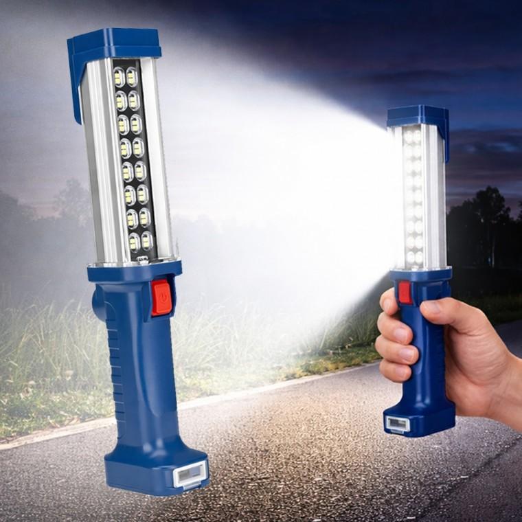 핸드형 LED 충전식 야외 멀티 캠핑 랜턴 조명등 차박 작업등 Z889L