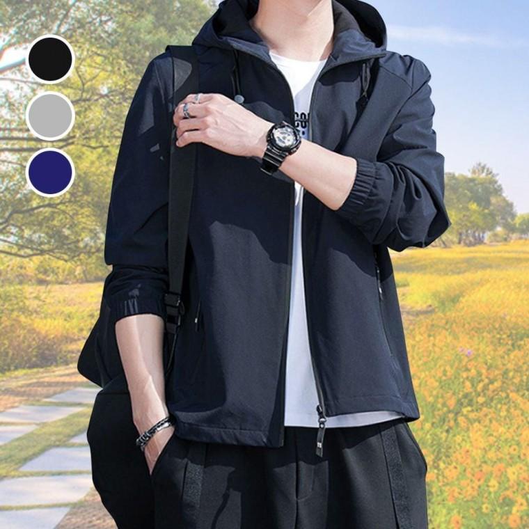간절기 후드 집업 아노락 등산 캠핑 아우터 바람막이 0401