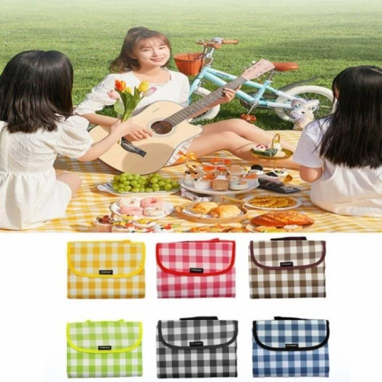 방수 나들이 피크닉 휴대용 야외 돗자리가방 6컬러 캠핑