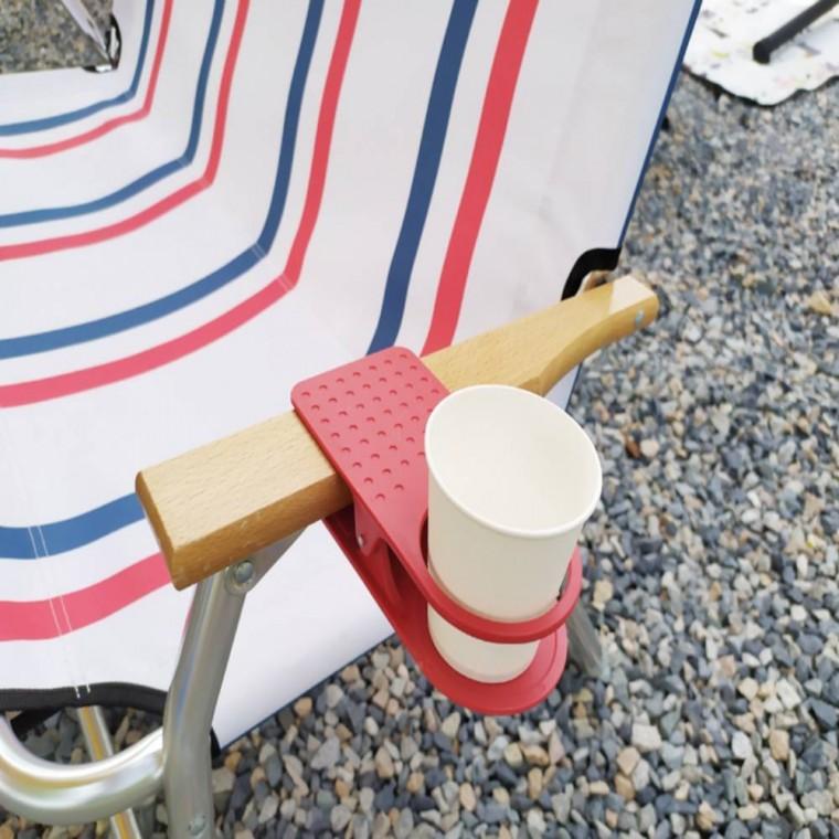 캠핑 테이블 클립 컵홀더 컵홀더형 컵받침홀더