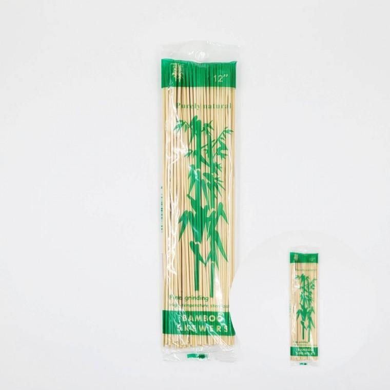 음식용 대나무 꼬치 30cm 음식꼬치 캠핑꼬치